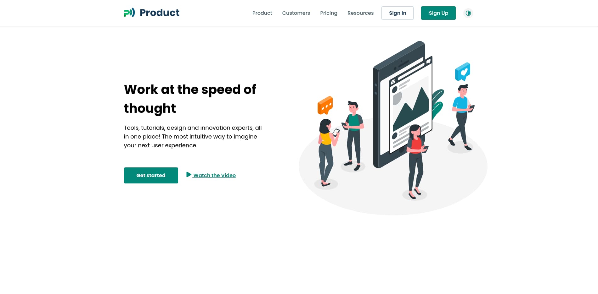 product delivery website overview